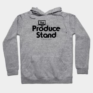 The Produce Stand Podcast primary logo black Hoodie